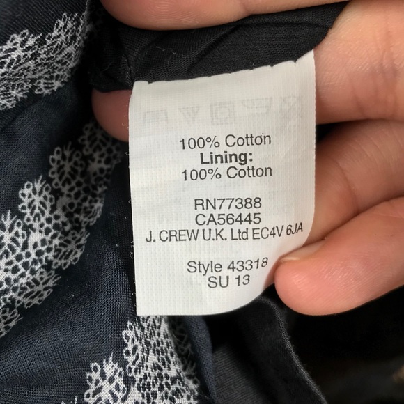 Madewell XS Trellis Stripe Drop Waist Dress Shift - Picture 7 of 8